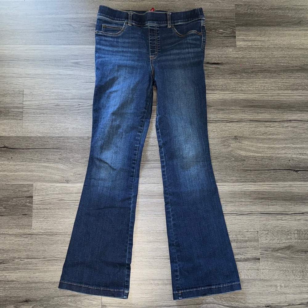 SPANX Flare Jeans in Classic Blue